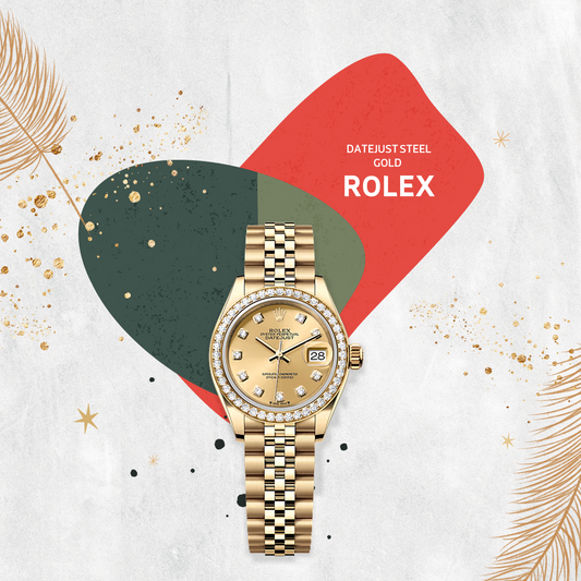 Rolex Datejust Gold Steel