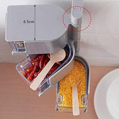 3 Layers Sticking Rotary Seasoning Kitchen Organizer