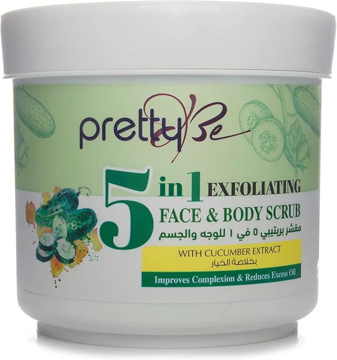 Pretty Be | 5 in 1 Exfoliating Face & Body Scrub