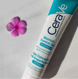 Cerave Blemish Control Gel Moisturiser With 2% Salicylic Acid & Niacinamide For Blemish-Prone Skin 40Ml