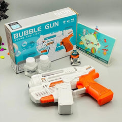 Bubble Gun With Sound & Light