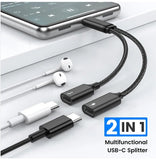 Dual Double USB C Port