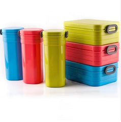 Portable Lunch Box With Water Bottle