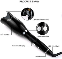 Rotating Ceramic Hair Curler